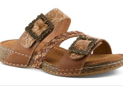 L'ARTISTE ASTRA WOMEN SANDALS - Tan