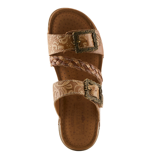 L'ARTISTE ASTRA WOMEN SANDALS - Tan