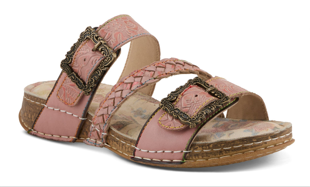 L'ARTISTE ASTRA WOMEN SANDALS - Pink Multi