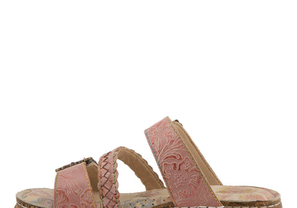 L'ARTISTE ASTRA WOMEN SANDALS - Pink Multi