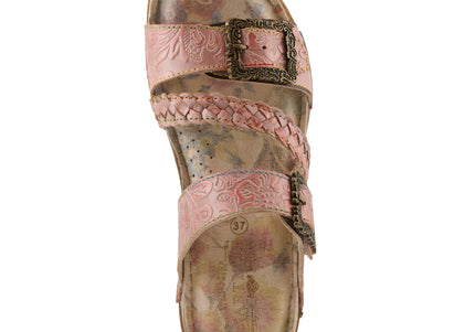 L'ARTISTE ASTRA WOMEN SANDALS - Pink Multi