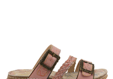 L'ARTISTE ASTRA WOMEN SANDALS - Pink Multi