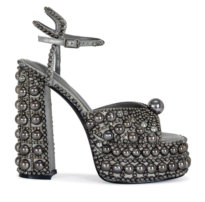 AZALEA WANG ASTRELLA WOMEN BOOTS - Gun Metal