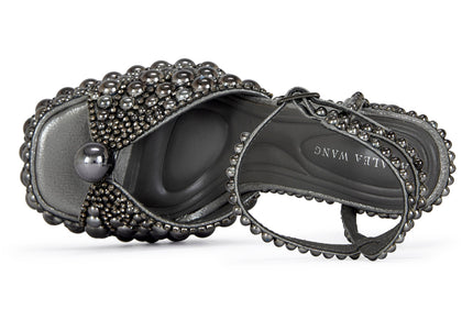 AZALEA WANG ASTRELLA WOMEN BOOTS - Gun Metal