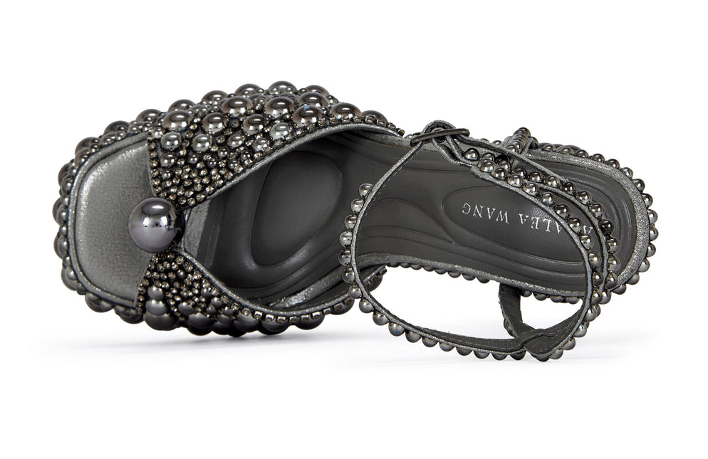 AZALEA WANG ASTRELLA WOMEN BOOTS - Gun Metal