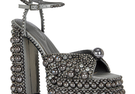 AZALEA WANG ASTRELLA WOMEN BOOTS - Gun Metal