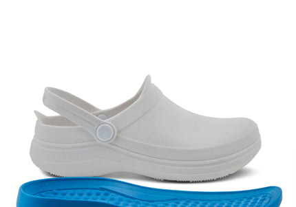 SPRING STEP PRO AVERY WOMEN CLOGS  - White