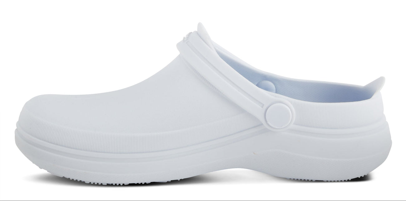 SPRING STEP PRO AVERY WOMEN CLOGS  - White