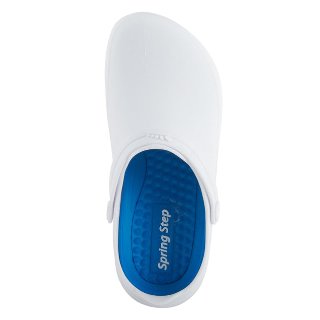 SPRING STEP PRO AVERY WOMEN CLOGS  - White