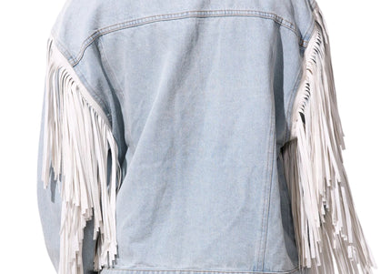 AZALEA WANG ARLA WOMEN COATS - Denim