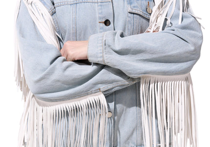 AZALEA WANG ARLA WOMEN COATS - Denim