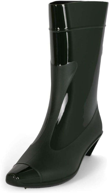JEFFREY CAMPBELL DRENCH WOMEN RAIN BOOTS - Black Combo