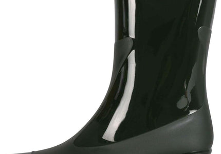 JEFFREY CAMPBELL DRENCH WOMEN RAIN BOOTS - Black Combo