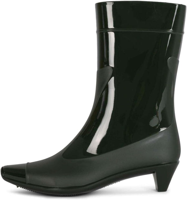 JEFFREY CAMPBELL DRENCH WOMEN RAIN BOOTS - Black Combo