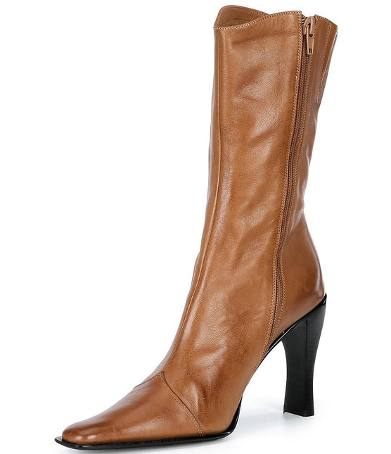 JEFFREY CAMPBELL BE-BOLD-2 WOMEN BOOTS - Camel Distressed