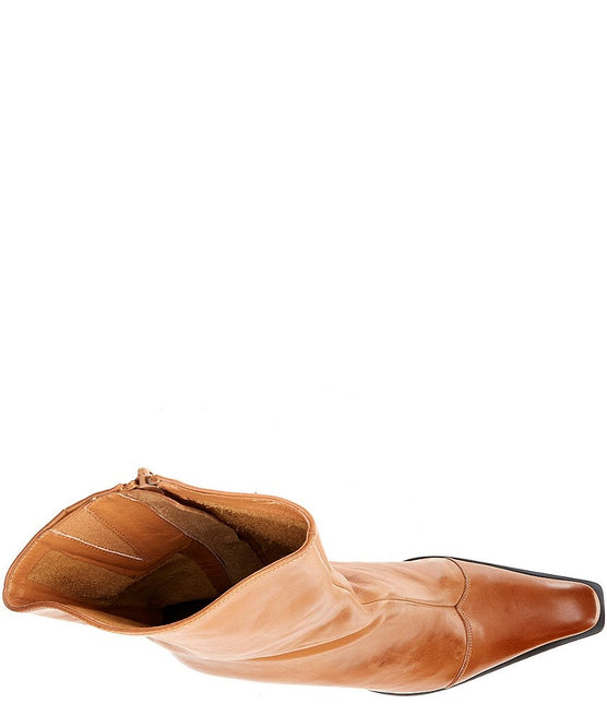 JEFFREY CAMPBELL BE-BOLD-2 WOMEN BOOTS - Camel Distressed