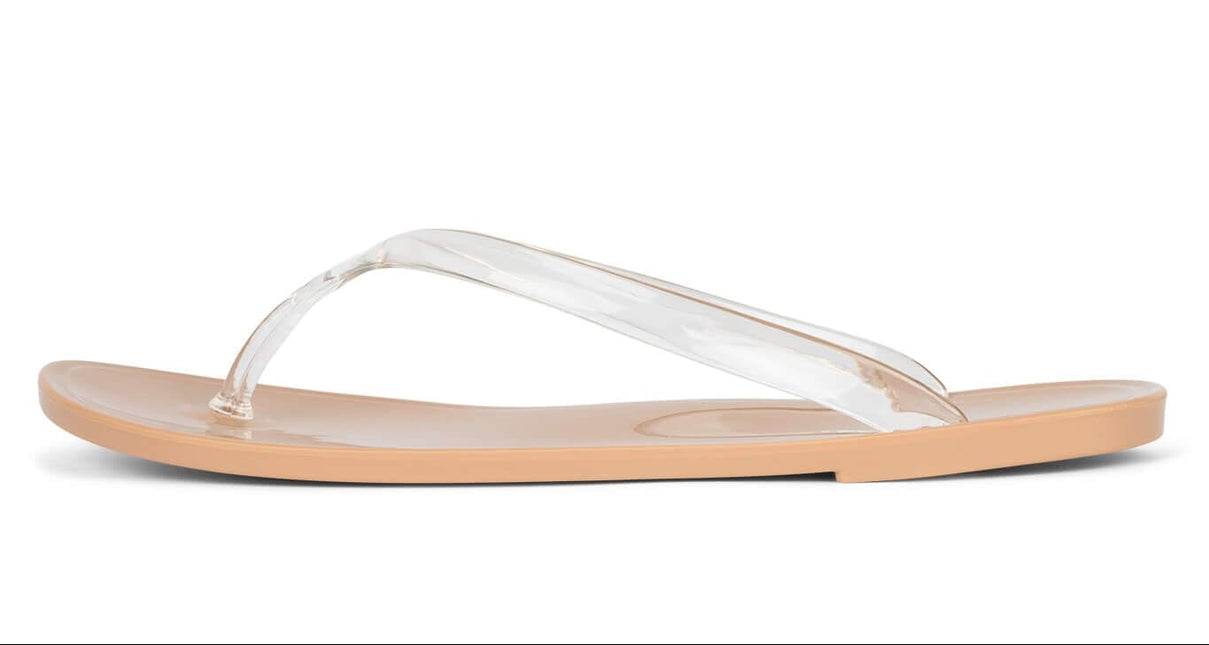 JEFFREY CAMPBELL BEACH-DAY Clear Nude