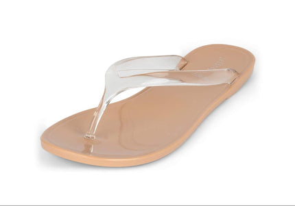 JEFFREY CAMPBELL BEACH-DAY Clear Nude