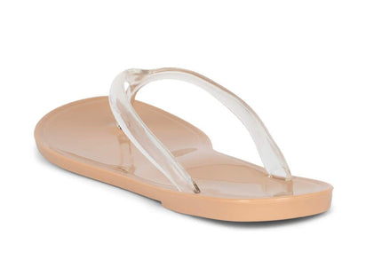 JEFFREY CAMPBELL BEACH-DAY Clear Nude