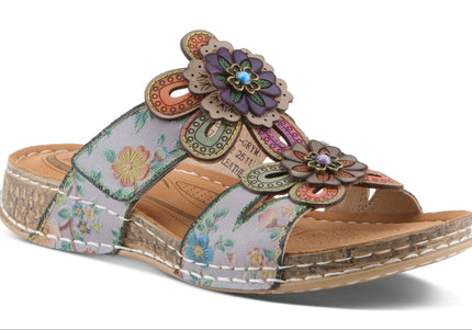 L'ARTISTE BEAUDIE WOMEN SANDALS - Grey Multi