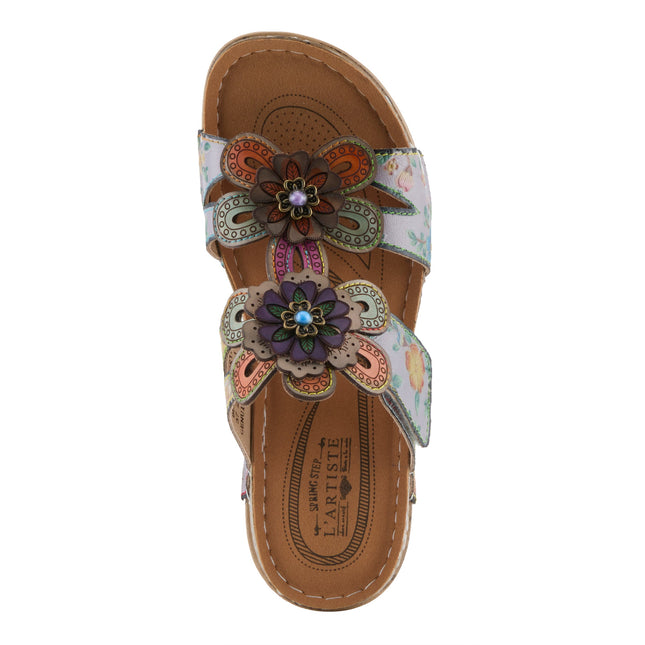L'ARTISTE BEAUDIE WOMEN SANDALS - Grey Multi
