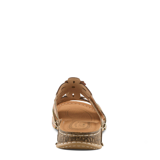 L'ARTISTE BEAUDIE WOMEN SANDALS - Tan Multi