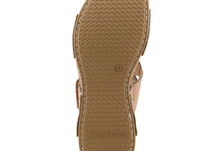 L'ARTISTE BEAUDIE WOMEN SANDALS - Tan Multi