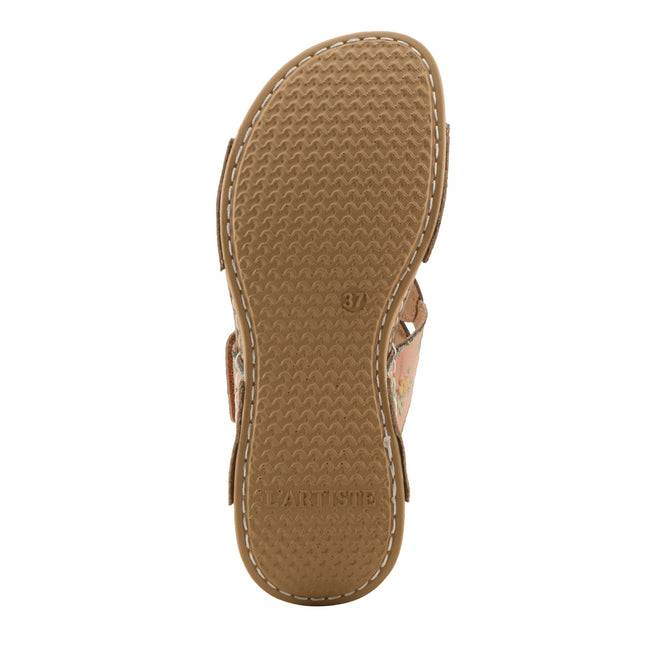 L'ARTISTE BEAUDIE WOMEN SANDALS - Tan Multi