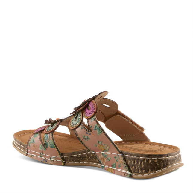 L'ARTISTE BEAUDIE WOMEN SANDALS - Tan Multi