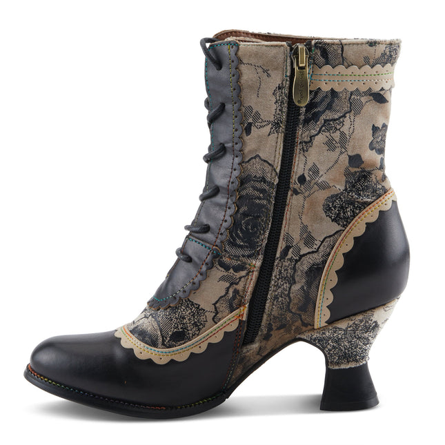 L`ARTISTE BEWITCH-PRIT WOMEN BOOTS - Black Multi