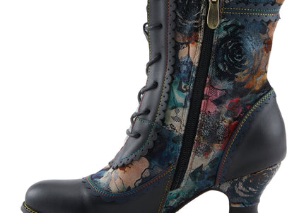 L`ARTISTE BEWITCH-PRIT WOMEN BOOTS - Navy Multi