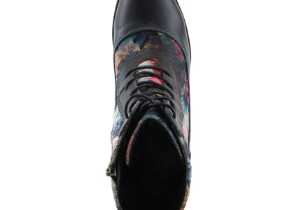 L`ARTISTE BEWITCH-PRIT WOMEN BOOTS - Navy Multi