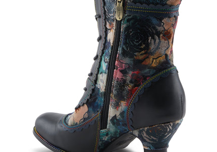 L`ARTISTE BEWITCH-PRIT WOMEN BOOTS - Navy Multi