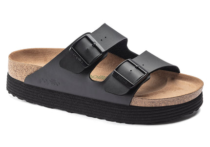 BIRKENSTOCK ARIZONA PLATFORM VEGAN BIRKO-FLOR UNISEX SANDALS