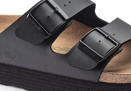 BIRKENSTOCK ARIZONA PLATFORM VEGAN BIRKO-FLOR UNISEX SANDALS