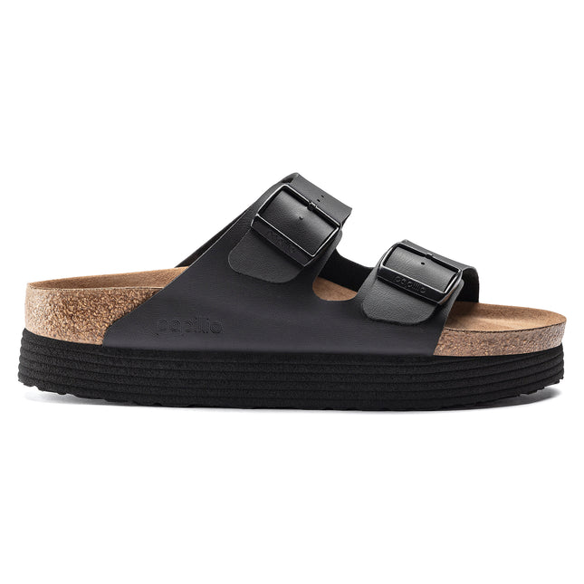 BIRKENSTOCK ARIZONA PLATFORM VEGAN BIRKO-FLOR UNISEX SANDALS