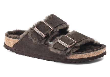 BIRKENSTOCK ARIZONA SHEARLINGSUEDE LEATHER UNISEX SANDALS