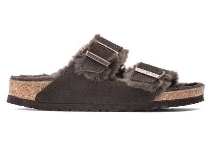 BIRKENSTOCK ARIZONA SHEARLINGSUEDE LEATHER UNISEX SANDALS