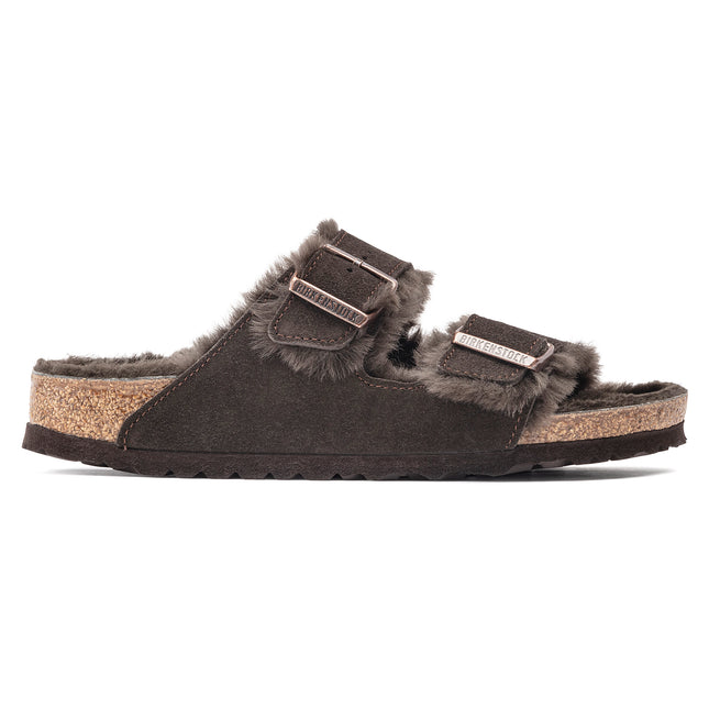 BIRKENSTOCK ARIZONA SHEARLINGSUEDE LEATHER UNISEX SANDALS