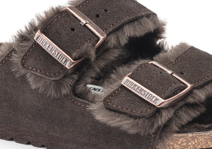 BIRKENSTOCK ARIZONA SHEARLINGSUEDE LEATHER UNISEX SANDALS