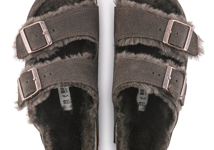 BIRKENSTOCK ARIZONA SHEARLINGSUEDE LEATHER UNISEX SANDALS