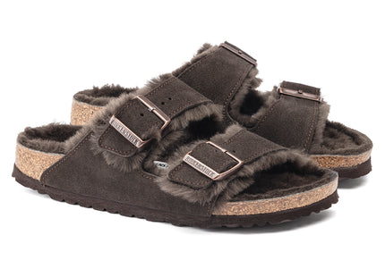 BIRKENSTOCK ARIZONA SHEARLINGSUEDE LEATHER UNISEX SANDALS