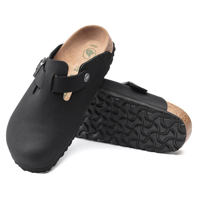 BIRKENSTOCK BOSTON VEGAN BIRKIBUC UNISEX CLOGS