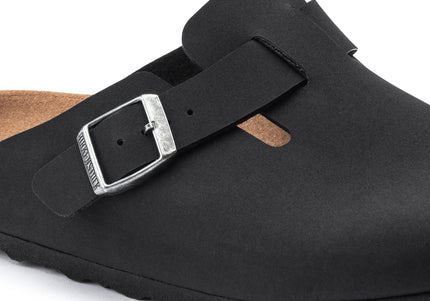 BIRKENSTOCK BOSTON VEGAN BIRKIBUC UNISEX CLOGS