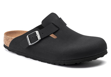 BIRKENSTOCK BOSTON VEGAN BIRKIBUC UNISEX CLOGS