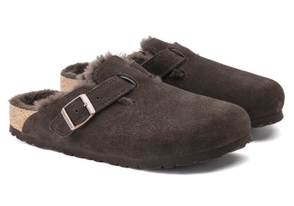 BIRKENSTOCK Boston Shearling Suede Leather NYCK - New York City Kicks