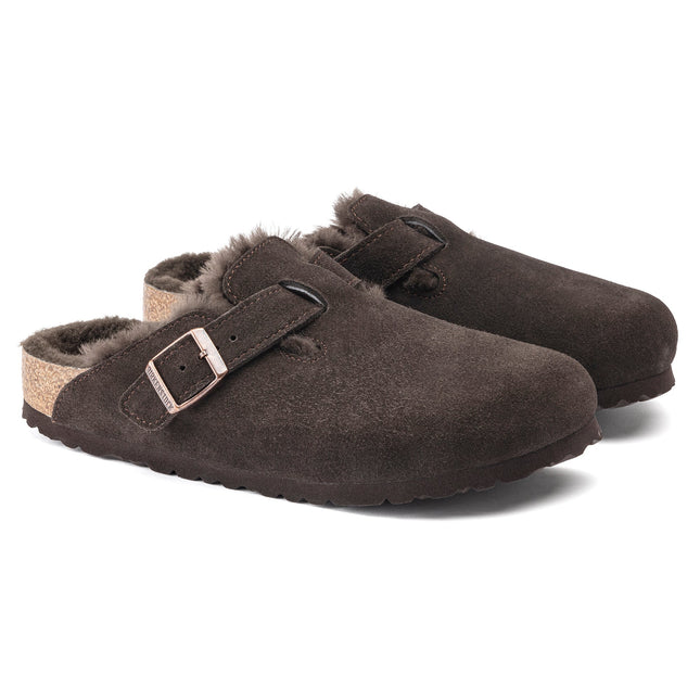 BIRKENSTOCK Boston Shearling Suede Leather NYCK - New York City Kicks