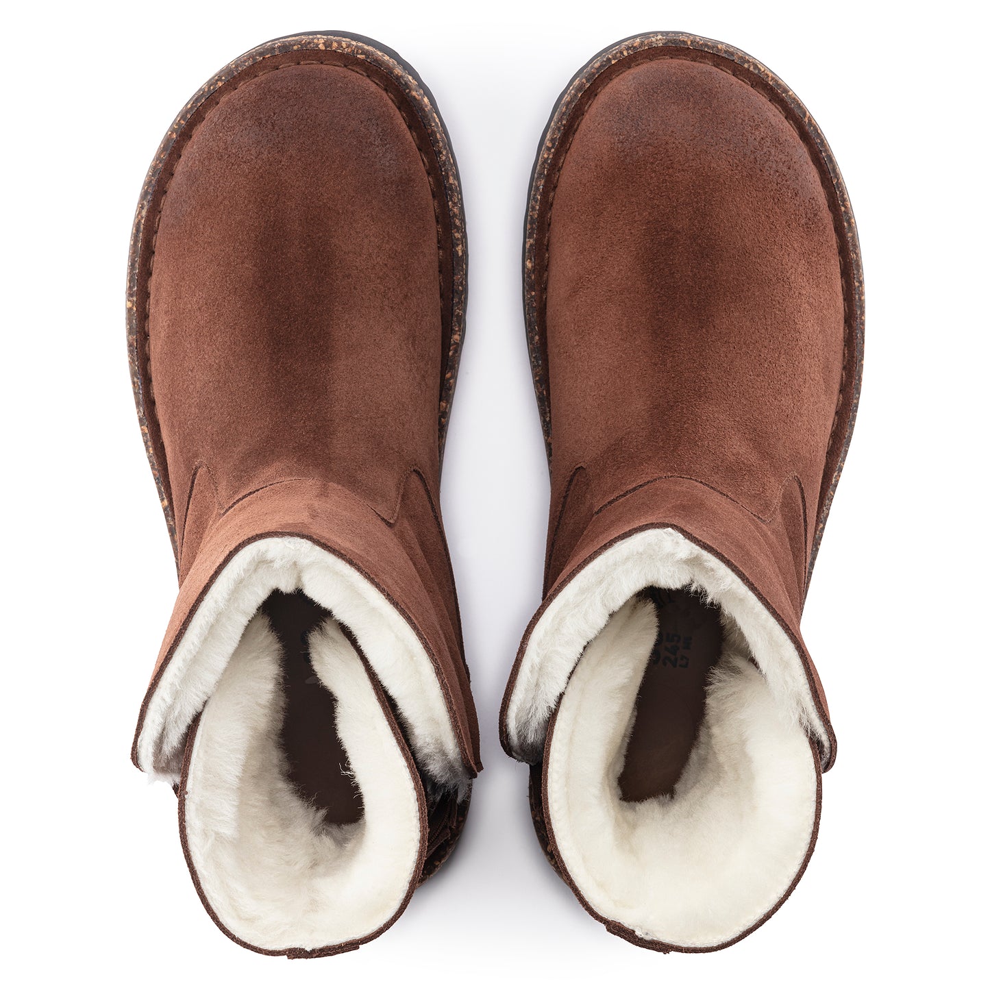 BIRKENSTOCK Upsalla Shearling Suede Leather Women