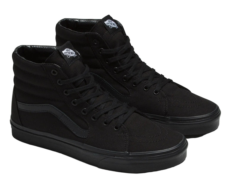 VANS U SK8-HI UNISEX SNEAKERS - Black / Black