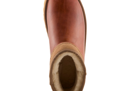 L`ARTISTE BRANDAI-GLOSS SHEARLING WOMEN BOOTS - Brown Multi